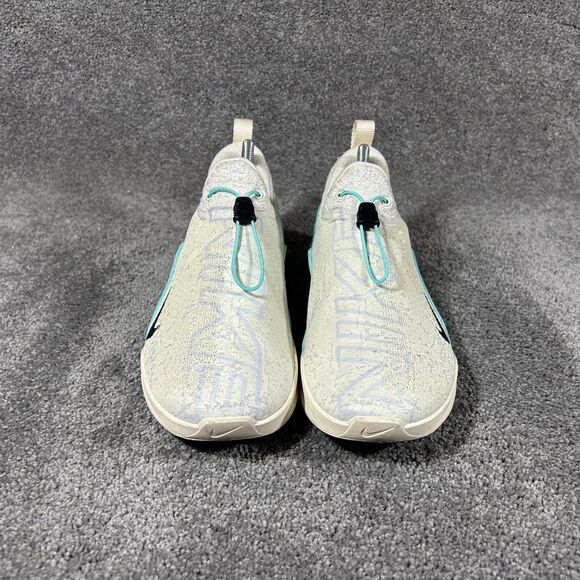 Nike React Metcon BQ6046-203 Women’s Sz 9.5 Light Cream Aurora Green Shoes Used - Picture 4 of 13